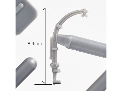 Ijn Vessels Radial Bort Davits Set (Large) - zdjęcie 3