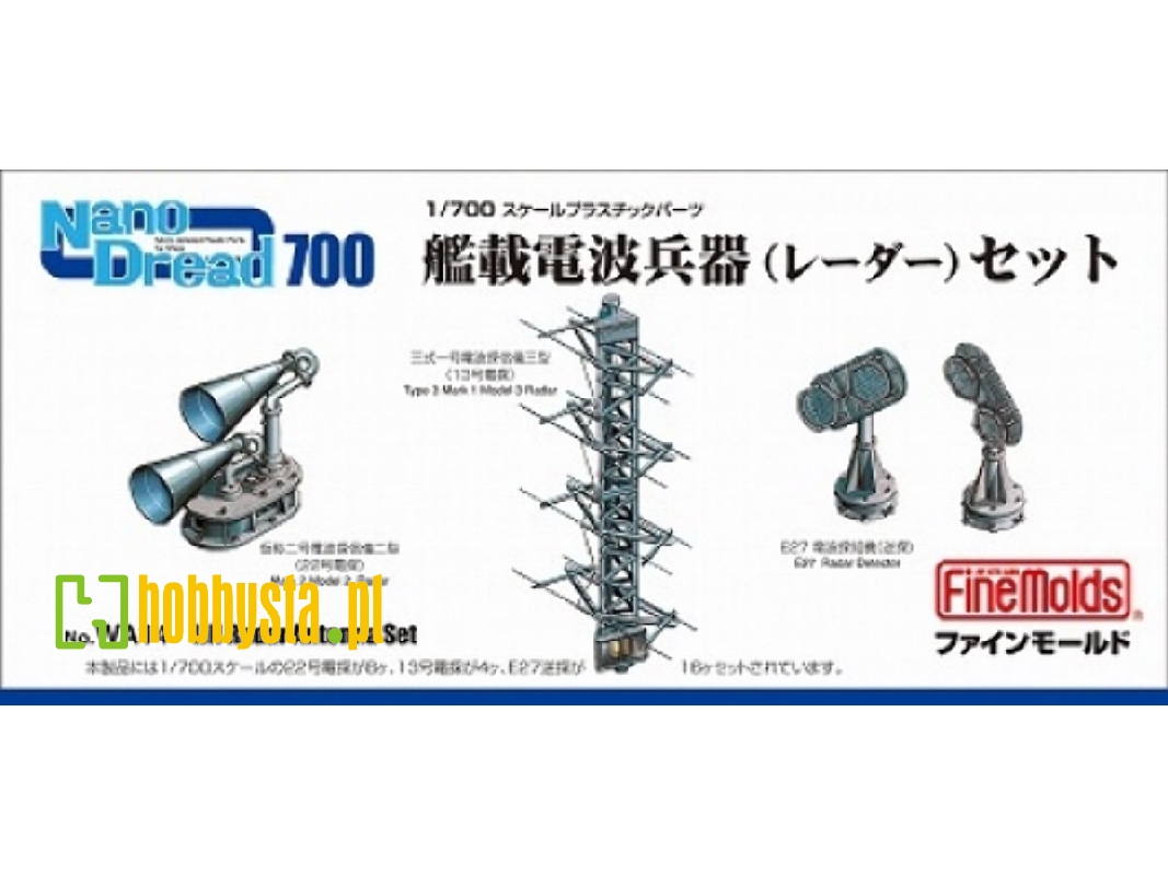 Ijn Radar Antenna Set - zdjęcie 1 Ijn Radar Antenna Set - zdjęcie 1