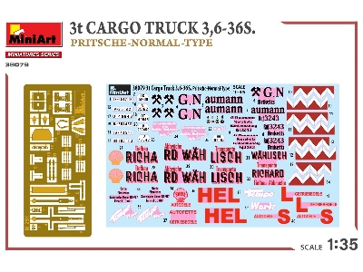3t Cargo Truck 3,6-36s. Pritsche-normal-type - zdjęcie 2