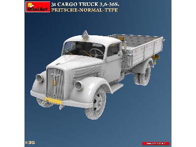 3t Cargo Truck 3,6-36s. Pritsche-normal-type - zdjęcie 9