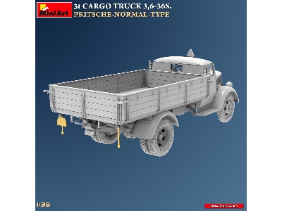 3t Cargo Truck 3,6-36s. Pritsche-normal-type - zdjęcie 11