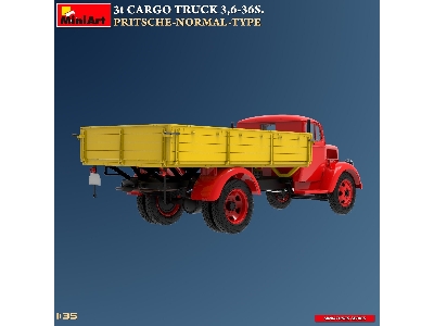 3t Cargo Truck 3,6-36s. Pritsche-normal-type - zdjęcie 33