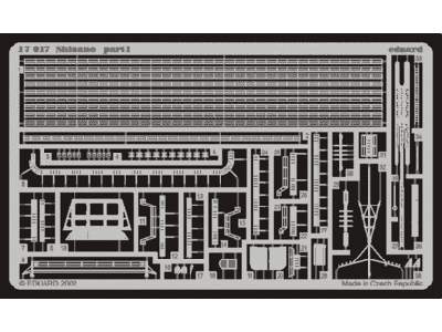  Shinano 1/700 - Tamiya - blaszki - zdjęcie 1