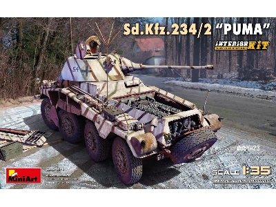 Sd.Kfz. 234/2 Puma. Interior Kit - zdjęcie 1