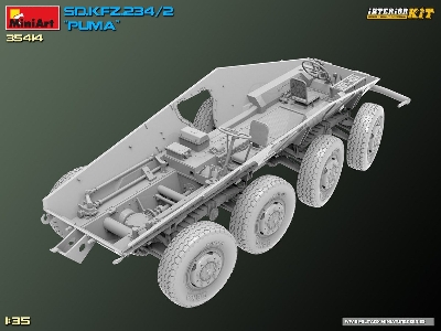 Sd.Kfz. 234/2 Puma. Interior Kit - zdjęcie 11