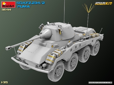 Sd.Kfz. 234/2 Puma. Interior Kit - zdjęcie 16