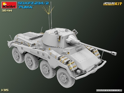 Sd.Kfz. 234/2 Puma. Interior Kit - zdjęcie 17