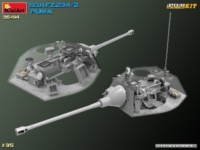 Sd.Kfz. 234/2 Puma. Interior Kit - zdjęcie 34