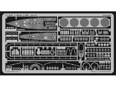  U-Boat VIID 1/144 - Revell - blaszki - zdjęcie 2