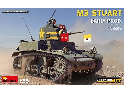 M3 Stuart Early Prod. Interior Kit - zdjęcie 1