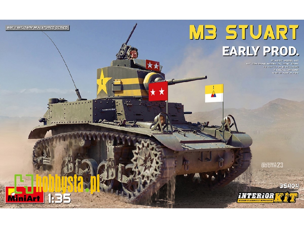 M3 Stuart Early Prod. Interior Kit - zdjęcie 1 M3 Stuart Early Prod. Interior Kit - zdjęcie 1