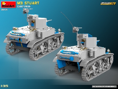M3 Stuart Early Prod. Interior Kit - zdjęcie 7