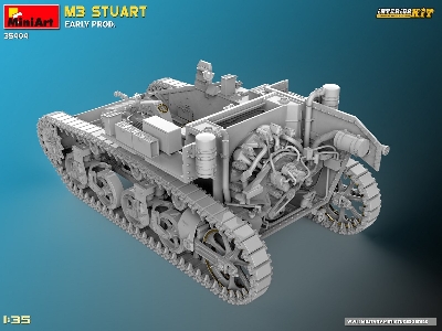 M3 Stuart Early Prod. Interior Kit - zdjęcie 9