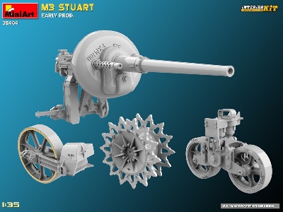M3 Stuart Early Prod. Interior Kit - zdjęcie 13