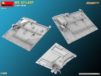M3 Stuart Early Prod. Interior Kit - zdjęcie 14