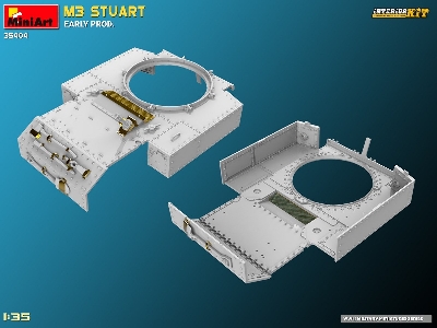 M3 Stuart Early Prod. Interior Kit - zdjęcie 16