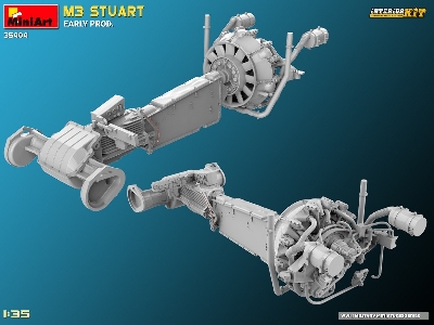 M3 Stuart Early Prod. Interior Kit - zdjęcie 17