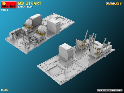 M3 Stuart Early Prod. Interior Kit - zdjęcie 20
