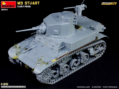 M3 Stuart Early Prod. Interior Kit - zdjęcie 44