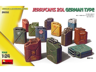 Jerrycans 20l German Type - zdjęcie 1