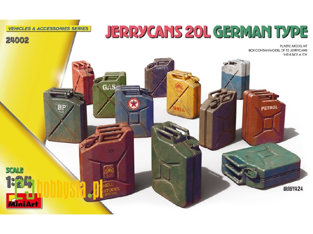 Jerrycans 20l German Type - zdjęcie 1 Jerrycans 20l German Type - zdjęcie 1