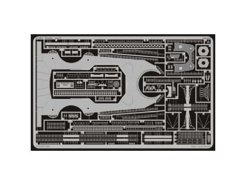 Tirpitz 1/350 - Tamiya - blaszki - zdjęcie 1 Tirpitz 1/350 - Tamiya - blaszki - zdjęcie 1