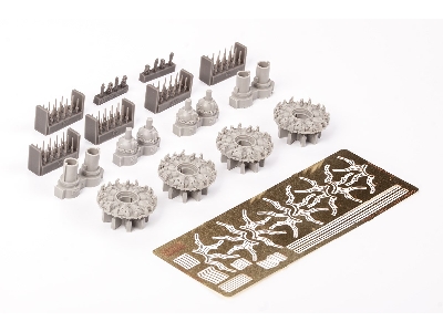 B-17F engines 1/48 - EDUARD - zdjęcie 2