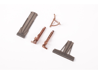 B-17F undercarriage legs BRONZE 1/48 - EDUARD - zdjęcie 2