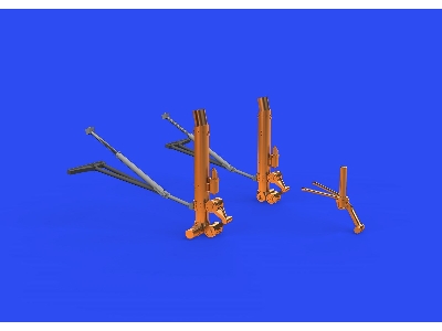 B-17F undercarriage legs BRONZE 1/48 - EDUARD - zdjęcie 5