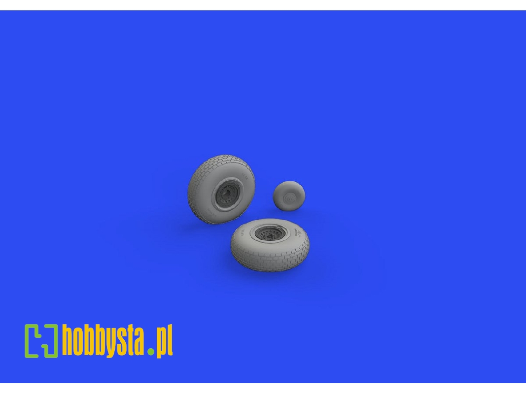 B-17F wheels block tread 1/48 - EDUARD - zdjęcie 1 B-17F wheels block tread 1/48 - EDUARD - zdjęcie 1