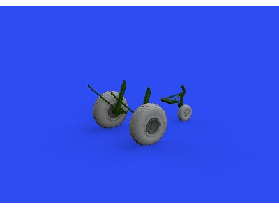B-17F wheels oval tread 1/48 - EDUARD - zdjęcie 1