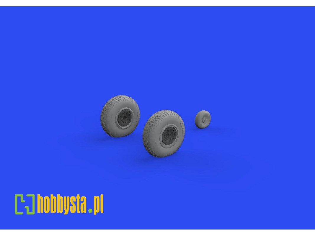 B-17F wheels rhomboid tread 1/48 - EDUARD - zdjęcie 1 B-17F wheels rhomboid tread 1/48 - EDUARD - zdjęcie 1