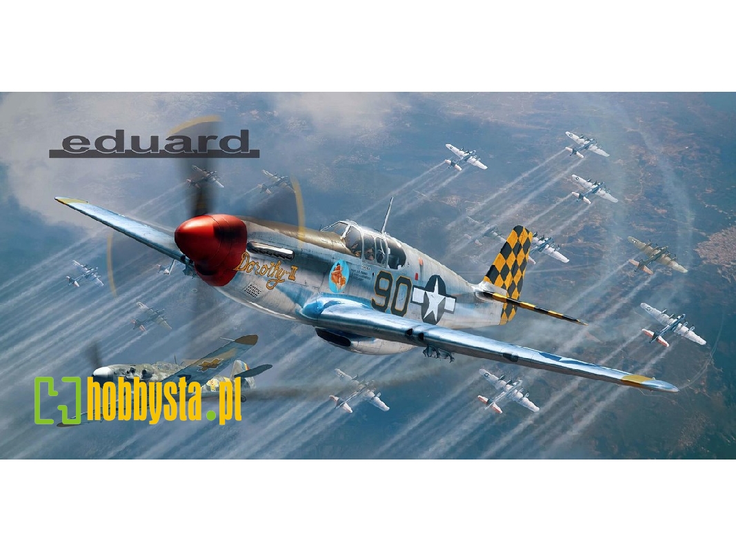 P-51B Mustang Birdcage canopy 1/48 - zdjęcie 1 P-51B Mustang Birdcage canopy 1/48 - zdjęcie 1