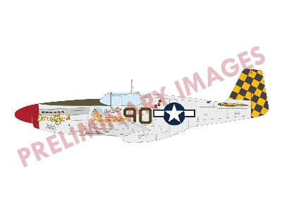 P-51B Mustang Birdcage canopy 1/48 - zdjęcie 22