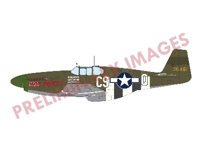 P-51B Mustang Birdcage canopy 1/48 - zdjęcie 25