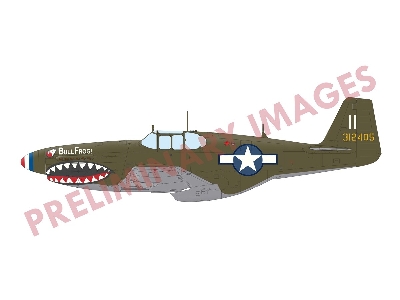 P-51B Mustang Birdcage canopy 1/48 - zdjęcie 26
