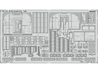 B-24J bomb bay 1/48 - HOBBY BOSS - zdjęcie 1