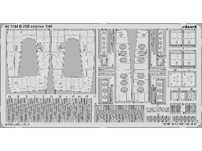 B-26B exterior 1/48 - ICM - zdjęcie 1