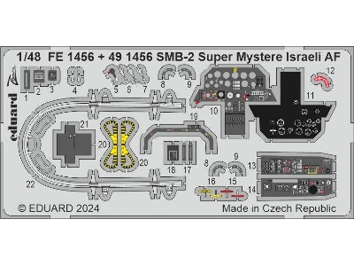SMB-2 Super Mystere Israeli AF 1/48 - SPECIAL HOBBY - zdjęcie 1
