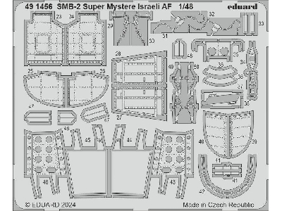 SMB-2 Super Mystere Israeli AF 1/48 - SPECIAL HOBBY - zdjęcie 2