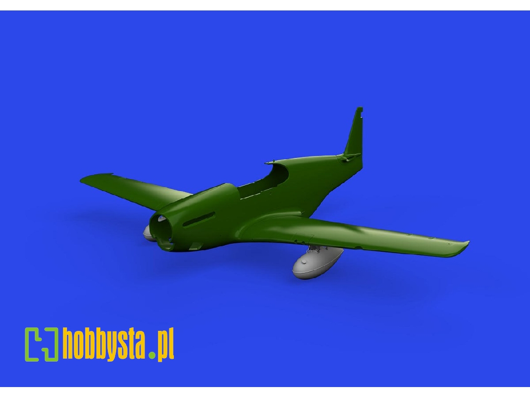 P-51B/ C 75gal drop tank early PRINT 1/48 - EDUARD - zdjęcie 1 P-51B/ C 75gal drop tank early PRINT 1/48 - EDUARD - zdjęcie 1