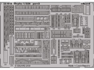  Tirpitz 1/350 - Revell - blaszki - zdjęcie 4