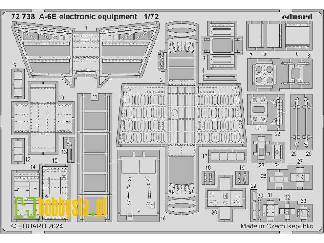 A-6E electronic equipment 1/72 - TRUMPETER - zdjęcie 1 A-6E electronic equipment 1/72 - TRUMPETER - zdjęcie 1