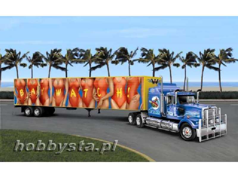 U.S. Truck z naczepą "Baywatch" - zdjęcie 1 U.S. Truck z naczepą "Baywatch" - zdjęcie 1