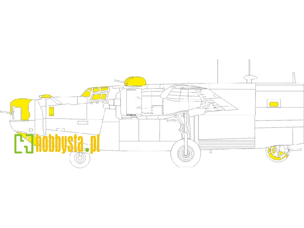 B-24H 1/72 - AIRFIX - zdjęcie 1 B-24H 1/72 - AIRFIX - zdjęcie 1