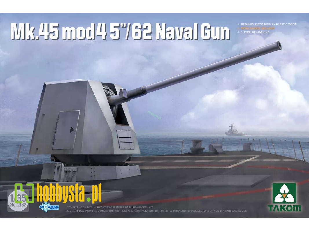 Mk.45 Mod 4 5"/62 Naval Gun - zdjęcie 1 Mk.45 Mod 4 5"/62 Naval Gun - zdjęcie 1