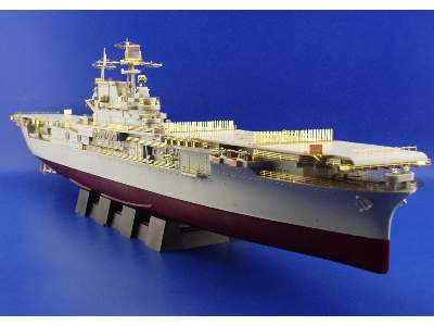 US Aircraft Carrier  Hornet railings 1/350 - Trumpeter  blaszki - zdjęcie 7