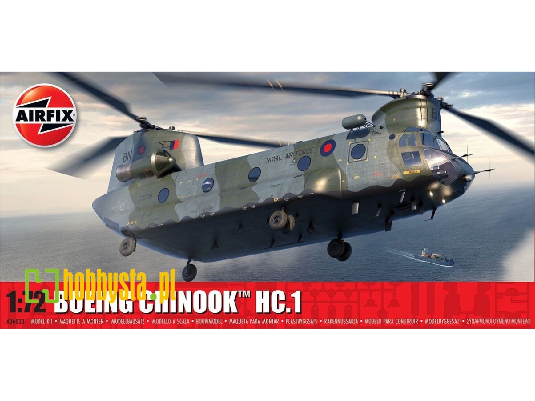 Boeing Chinook Hc.1 (New Tooling In 2024) - zdjęcie 1 Boeing Chinook Hc.1 (New Tooling In 2024) - zdjęcie 1