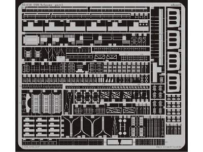  USS Arizona 1/350 - Mini Hobby Model - blaszki - zdjęcie 5