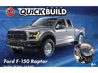 Quick Build Ford F-150 Raptor (Grey) - zdjęcie 1
